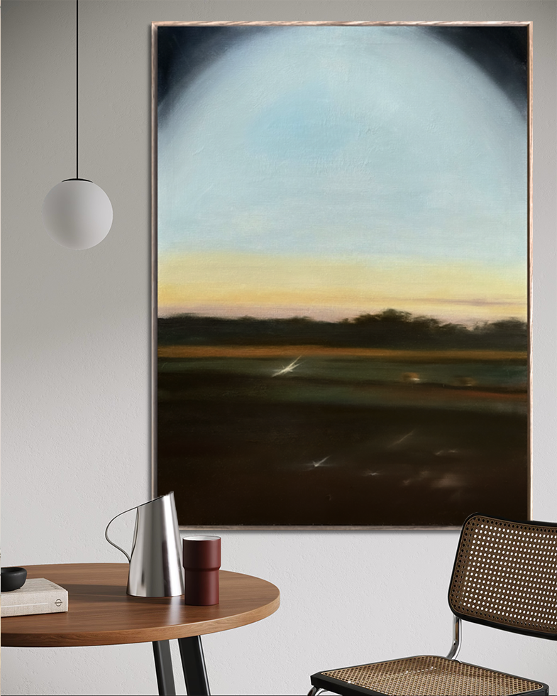 OMOIDE KOMOREBI (90x120cm) oil on linen